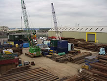 Image of Affable Piling yard